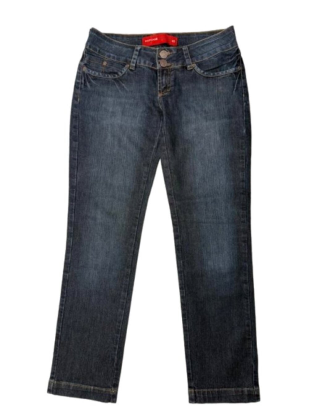 2/$30 Patoge Brazilian Low Rise Straight Leg Quality Jeans Sz 42 (US 6/8) #2352